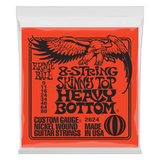 Cordes de guitare Ernie Ball Nickel Wound Slinky 8 cordes 9-80
