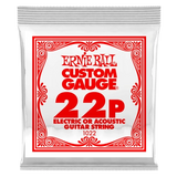 Ernie Ball - Corde simple en acier pour guitare électrique ou acoustique - .022