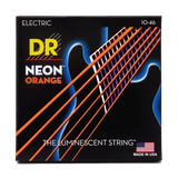 DR Strings - Cordes électriques orange fluo - Medium 10-46