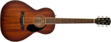 Fender - PS-220E Parlor, tout acajou, touche en ovangkol - Aged Cognac Burst