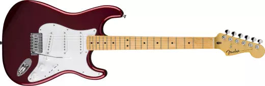 Fender - Stratocaster Standard, touche en érable avec pickguard blanc - Candy Cola
