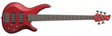 Yamaha - Guitare basse 5 cordes Série 300 - Rouge pomme d'amour