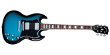 Gibson - SG Standard Electric Guitar with Softshell Case - Pelham Blue Burst