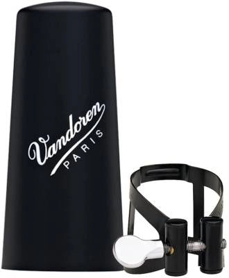Vandoren - Ligature pour clarinette basse M|O avec capuchon - Noir