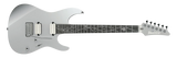 Guitare électrique 6 cordes Ibanez Signature Tim Henson avec housse - Argent