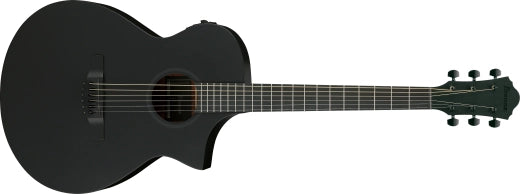 Ibanez - AEWC621 Spruce/Sapele Acoustic/Electric Guitar - Black Out