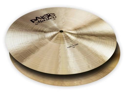 Paiste - Charleston fin Masters de 16 pouces