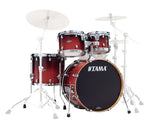 Tama - Starclassic Performer Batterie 4 pièces (22, 10, 12, 16) - Dark Cherry Fade