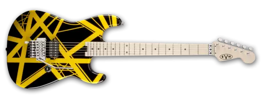 EVH - Stripe Series Electric Guitar - Black/Yellow