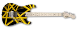 EVH - Stripe Series Electric Guitar - Black/Yellow