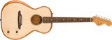 Fender - Highway Series Parlor Acoustic/Electric Guitar, Rosewood Fingerboard with Gigbag - Natural