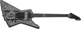 Schecter - E-1 FR Przym Palladium Electric Guitar - Gloss Black