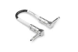 Hosa - Guitar Patch Cable, Right-angle to Same, 12 Inch