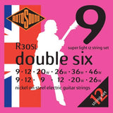 Rotosound - Guitare électrique 12 cordes nickelées 9-46
