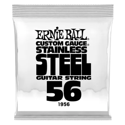 Ernie Ball - Corde simple en acier inoxydable - .056w