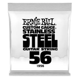 Ernie Ball - Corde simple en acier inoxydable - .056w