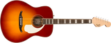 Fender - California Vintage Palomino avec étui, pickguard blanc vieilli - Sienna Sunburst