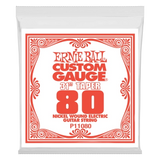 Corde de guitare électrique extra longue en nickel Ernie Ball - .080