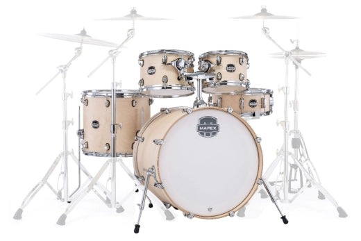 Mapex - Mars Rock 5-Piece Shell Pack (22,10,12,16,SD) - Natural Satin