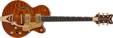 Gretsch Guitars - Limited Edition Falcon Center Block Jr. with Bigsby, Quilted Maple, Ebony Fingerboard - Roundup Orange