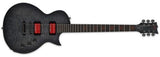 ESP Guitars - LTD BB-600 Baritone Ben Burnley - Transparent Black Sunburst Satin