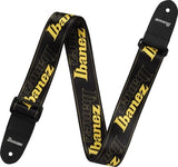 Sangle de guitare Ibanez - Logo jaune