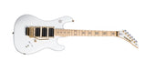 Kramer - Guitare électrique Jersey Star avec housse - White Pearl