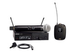 Shure - Système combiné sans fil numérique SLXD124/85M avec micro-cravate WL185m et microphone SM58 - G58