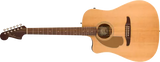 Fender - Redondo Player Acoustic/Electric Guitar with Walnut Fingerboard - Natural (Left Handed)