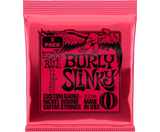 Ernie Ball - Lot de 3 cordes électriques Burly Slinky 11-52
