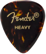 Fender - Médiator classique en celluloïd, forme 451 - Épais (paquet de 12)