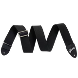 Gibson - Sangle de guitare en toile - Noire