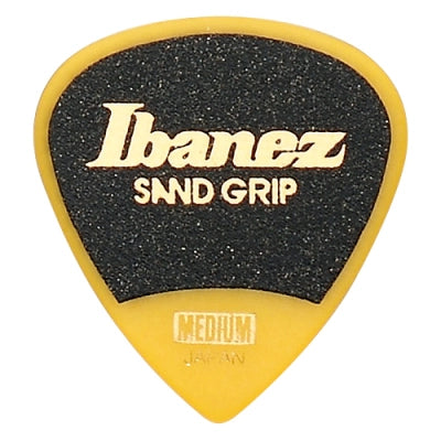 Ibanez - Grip Wizard avec Sand Grip Players Pack (6 pièces) - Medium, Jaune