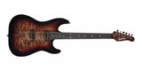 Guitares Godin - Guitare électrique Artisan ST-II avec étui - WhiskeyBurst