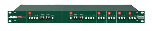 Radial - JD6 6-Channel Rackmount DI