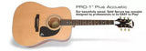 Epiphone - Pro-1 Plus Acoustic - Natural