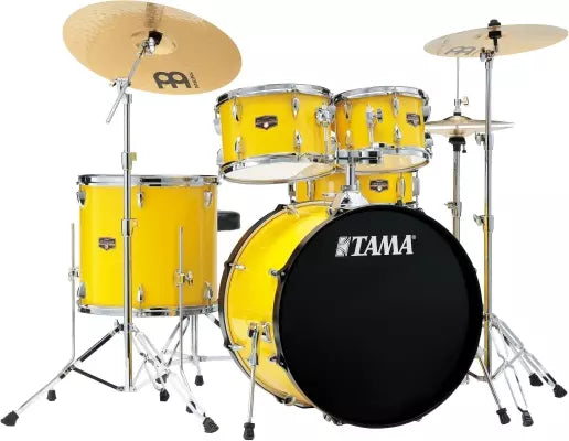 Tama - Batterie Imperialstar 5 pièces (22, 10, 12, 16, SD) - Jaune électrique