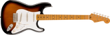 Fender - Stratocaster Vintera II 50s, touche en érable - Sunburst bicolore avec housse de transport