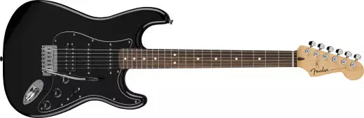 Fender - Stratocaster Standard HSS, touche en laurier avec pickguard noir - Noir