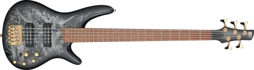 Ibanez - Basse électrique 5 cordes SR Standard - Black Ice Frozen Matte