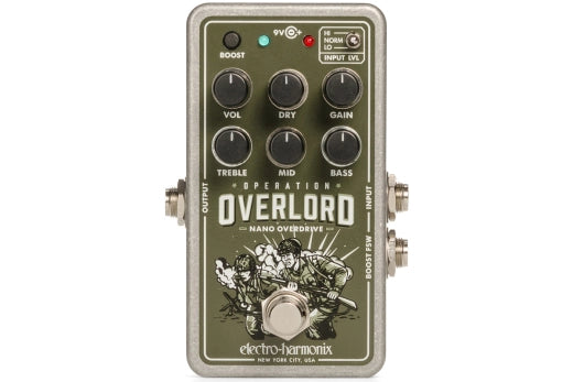 Electro-Harmonix - Pédale d'overdrive Nano Operation Overlord