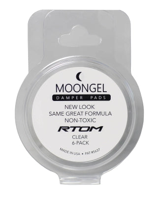 RTOM - Coussinets d'amortisseur Moongel (6 pièces) - Transparent