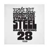 Corde simple pour basse électrique en acier inoxydable Ernie Ball .028W