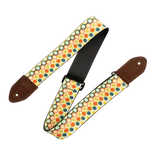 Bracelet Levys - Style Mid-Century Modern - Bulles rouges/bleues/vertes/dorées