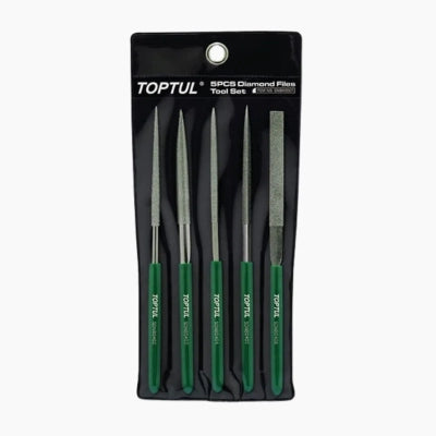 All Parts - TOPTUL 5-Piece Diamond Needle File Set