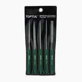 Ensemble de 5 limes diamantées à aiguilles TOPTUL - Toutes les pièces