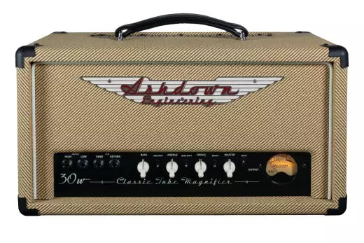 Ashdown Engineering - Amplificateur de basse à tubes EL84 CTM-30 Tweed 30 watts