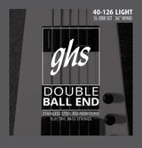 Cordes GHS - Double boule pour basse Steinberger, jeu de 5 cordes - 40-126 Light