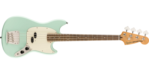 Squier - Guitare basse Mustang Classic Vibe 60s - Vert surf