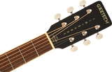 Gretsch Guitars - Jim Dandy Concert Acoustic Guitar, Walnut Fingerboard with Aged White Pickguard - Frontier Stain